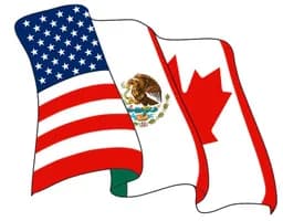 US, Canada, Mexico